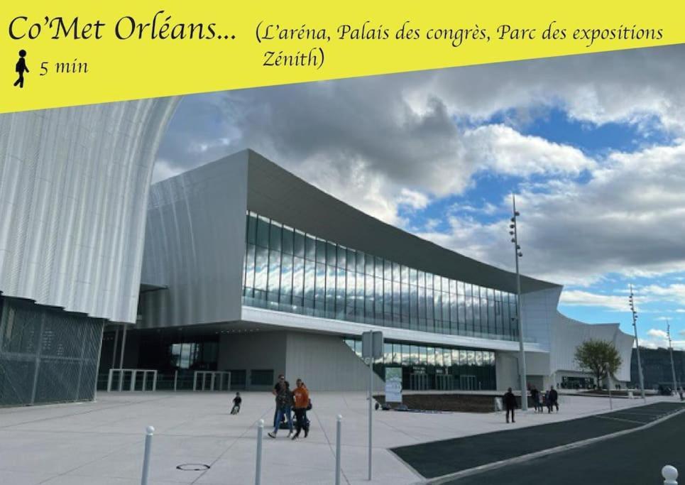 Maison Comet Avec Jardin Et Parking Orléans Dış mekan fotoğraf